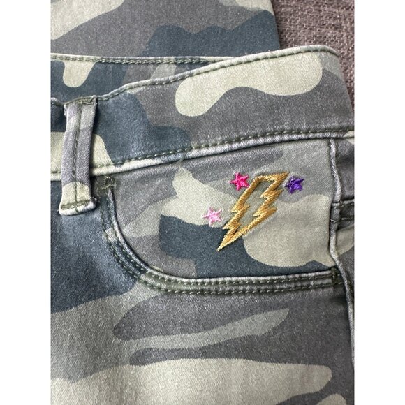 Wonder Nation Girls Large 10-12 Plus Size Camo Jeggings - Picture 4 of 8